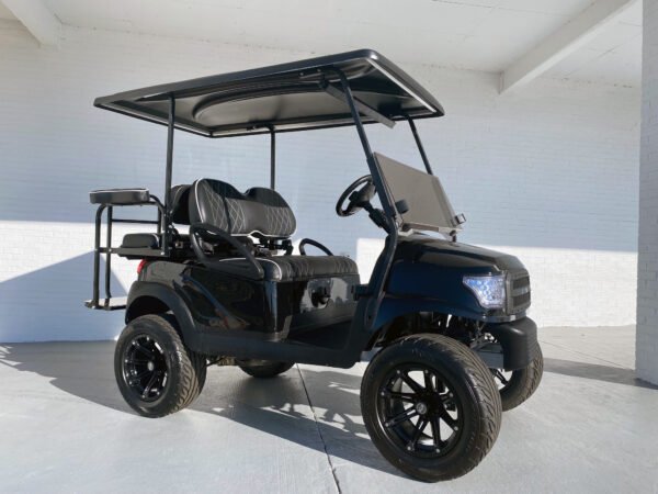 Black Alpha Club Car Golf Cart Custom Seats