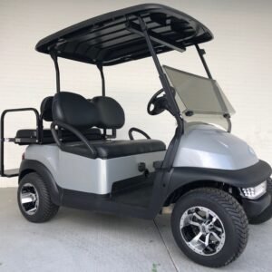 Low Profile Silver Sportster Club Car Golf Cart
